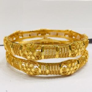 gold plated kara set