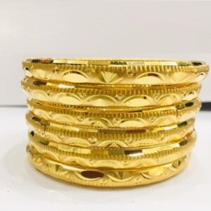 gold plated choori Set