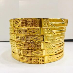 gold plated choori Set
