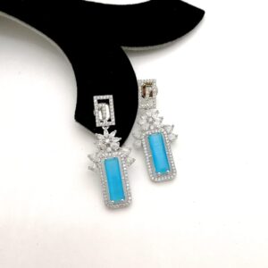American Diamond Cut Levish Ear Rings Real Stone