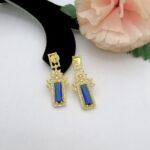 American Diamond Cut Levish Ear Rings Real Stone