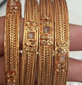 One Carat 2 Pice Bangles