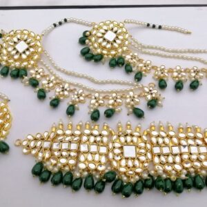 Farshi Kundan Gold Plated Choker Set
