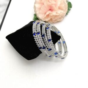 American Diamond Cut Levish Bangles Real Stone Fine Quality