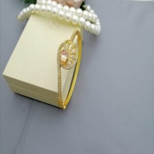 American Diamond Cut Elegant Bracelet Real Stone Fine Quality