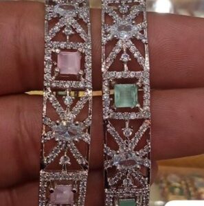 One Carat 2 Pice Bangles